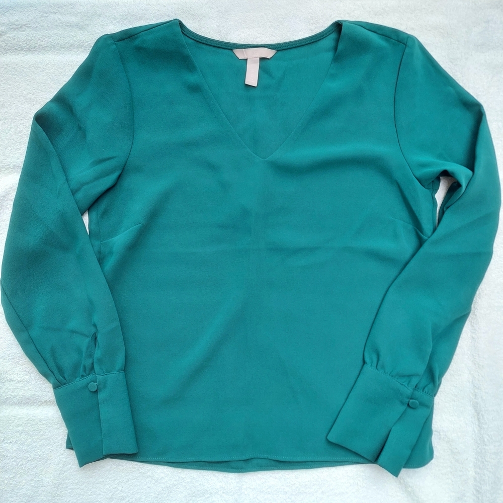 H&M Teal Blouse